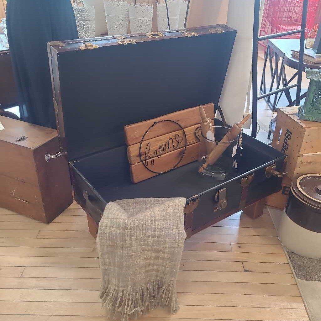 NEWLY REFINISHED TRUNK TABLE