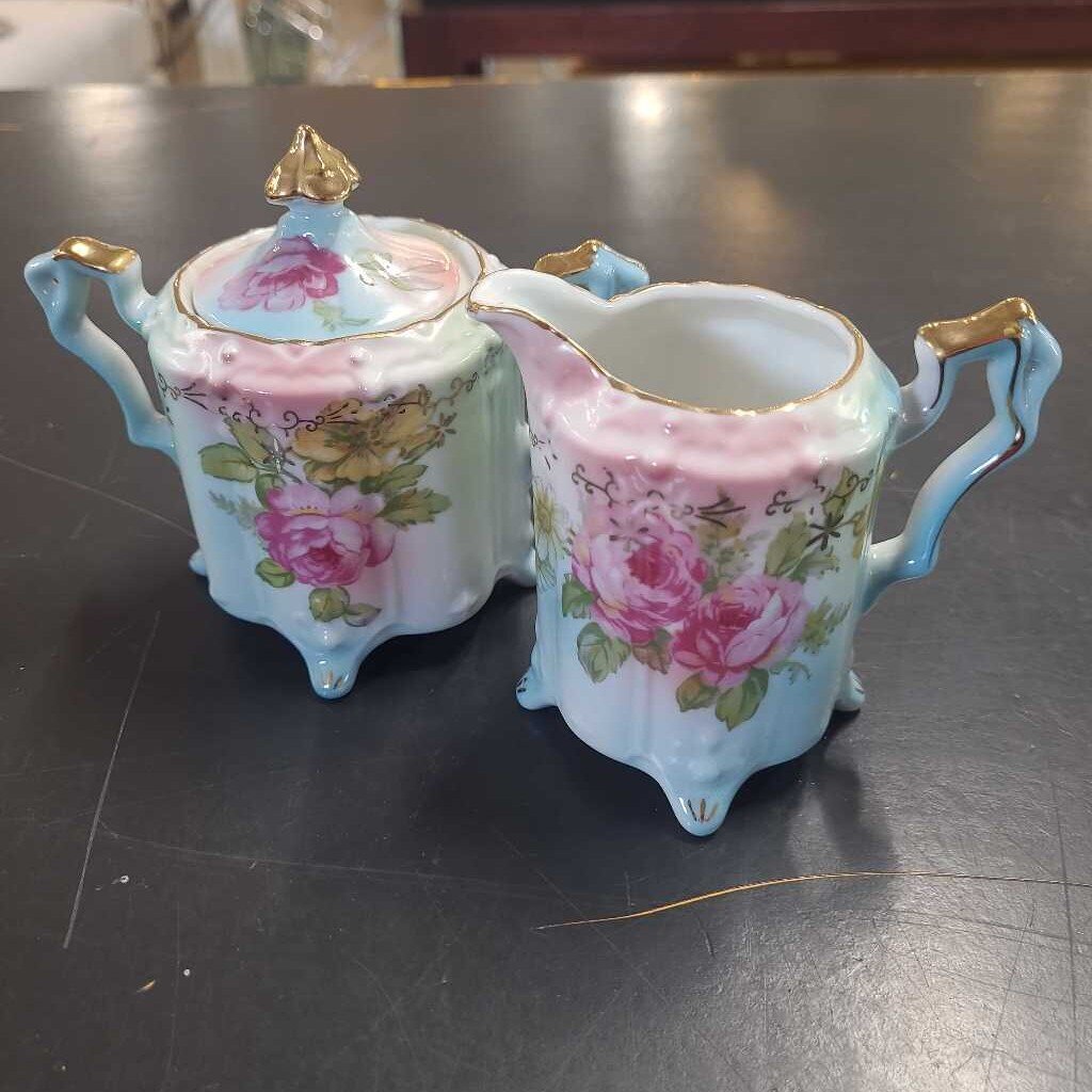 15 PC RS PRUSSIA PORCELAIN TEA SET