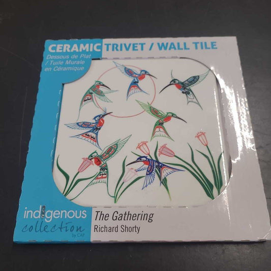 THE GATHERING 6x6 CERAMIC TRIVIT
