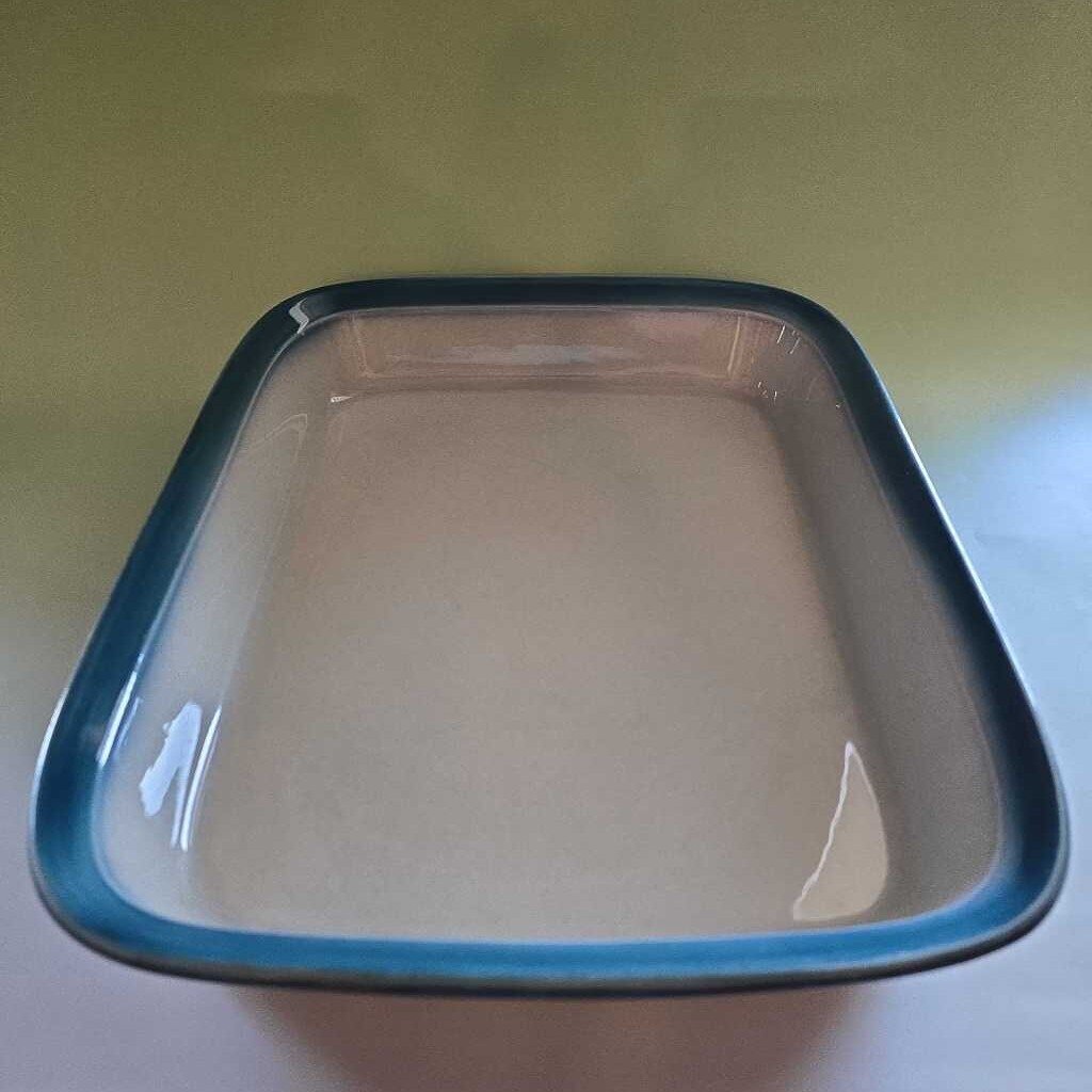 Wedgwood Pacific Blue 13" Rectangular Baker WWBLPA-RB13
