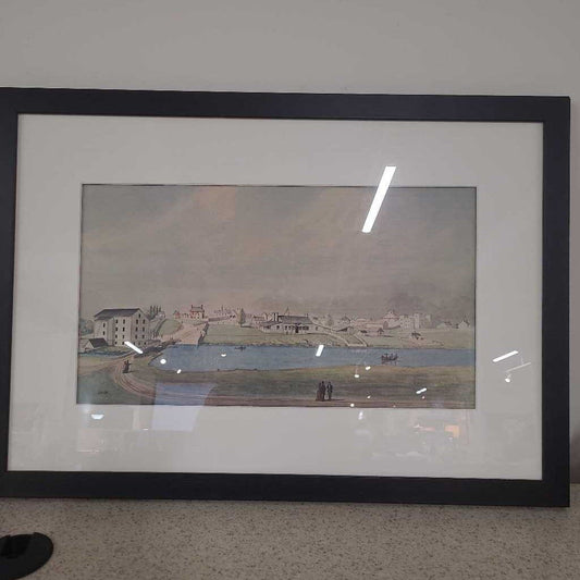 TOWN OF GUELPH 1850 WATER COLOUR