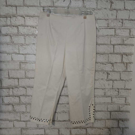Gilani Whtie Capris Sz10