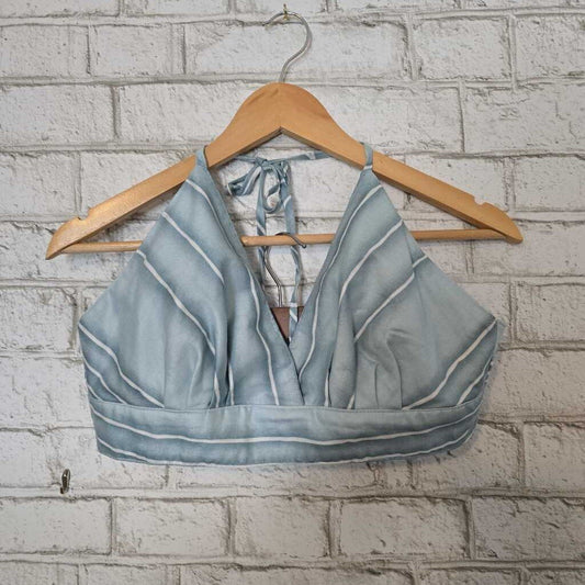 Diamond Tea Gown Montreal Blue Halter M