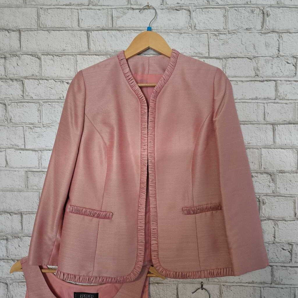 Kasper Pink 3pc Suit sz10P