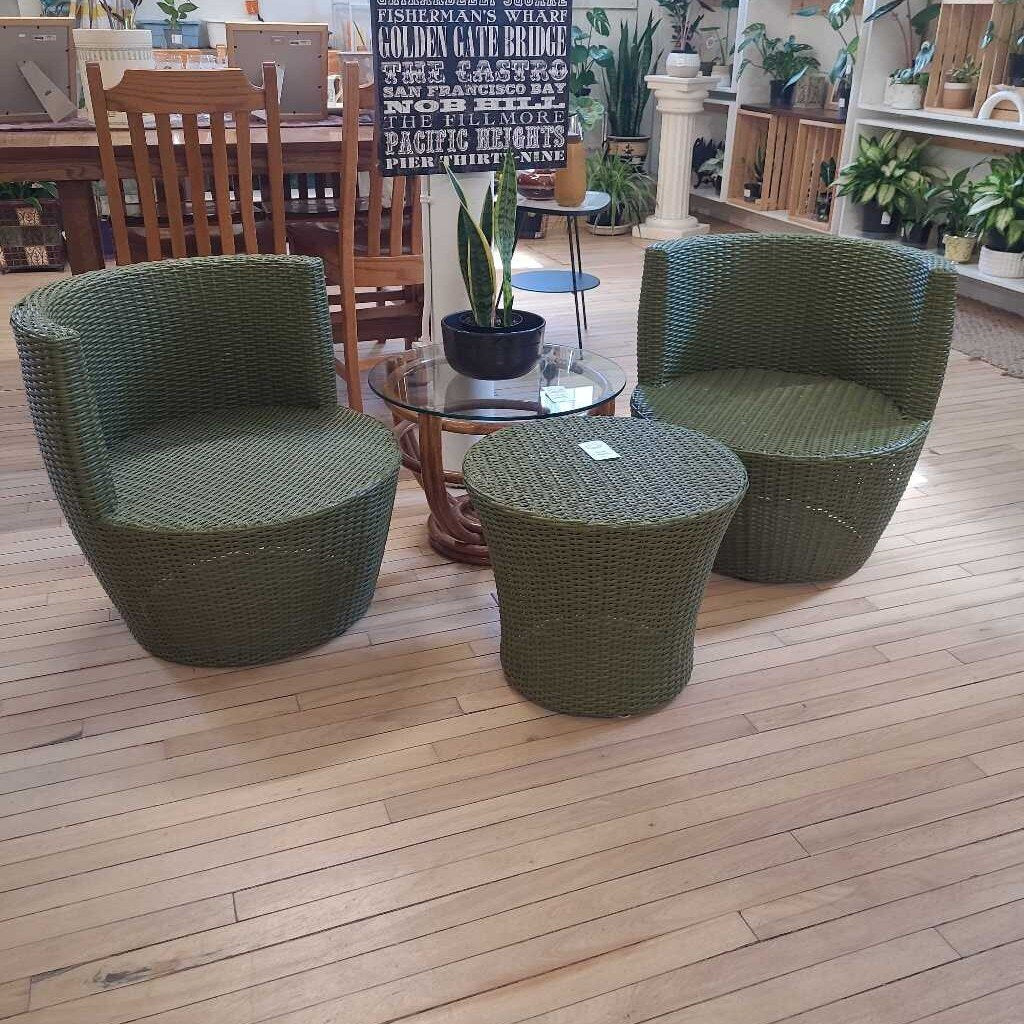 3PC WICKER SET FROM PIER 1
