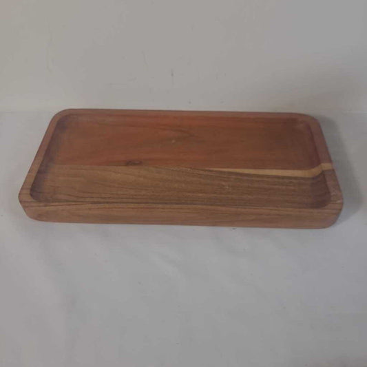 RECTANGULAR ACACIA WOOD SERVING TRAY