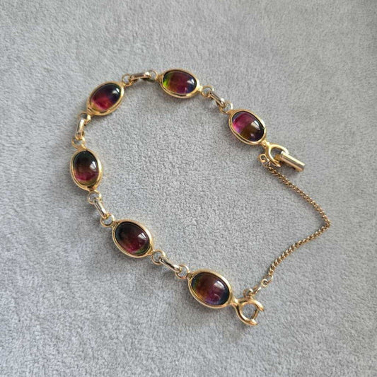 1970s Sarah Coventry Rainbow Harmony Bracelet