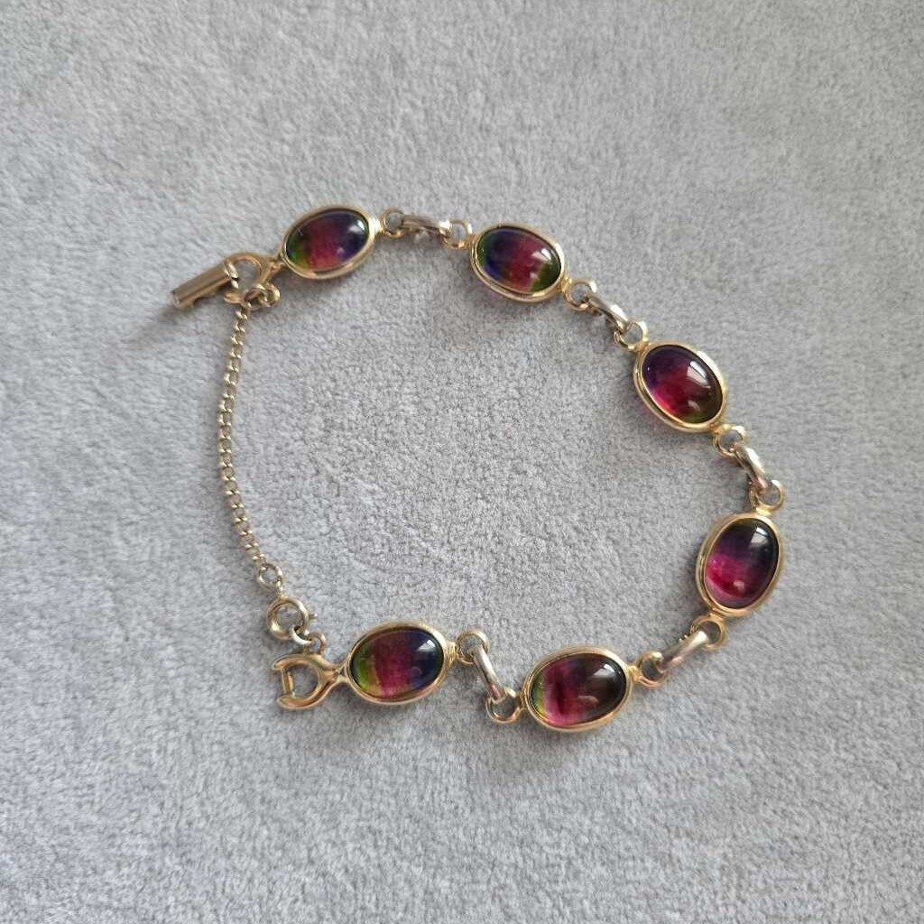 1970s Sarah Coventry Rainbow Harmony Bracelet
