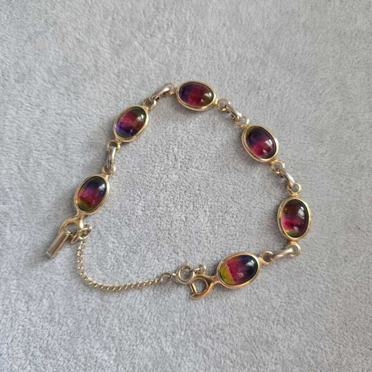 1970s Sarah Coventry Rainbow Harmony Bracelet