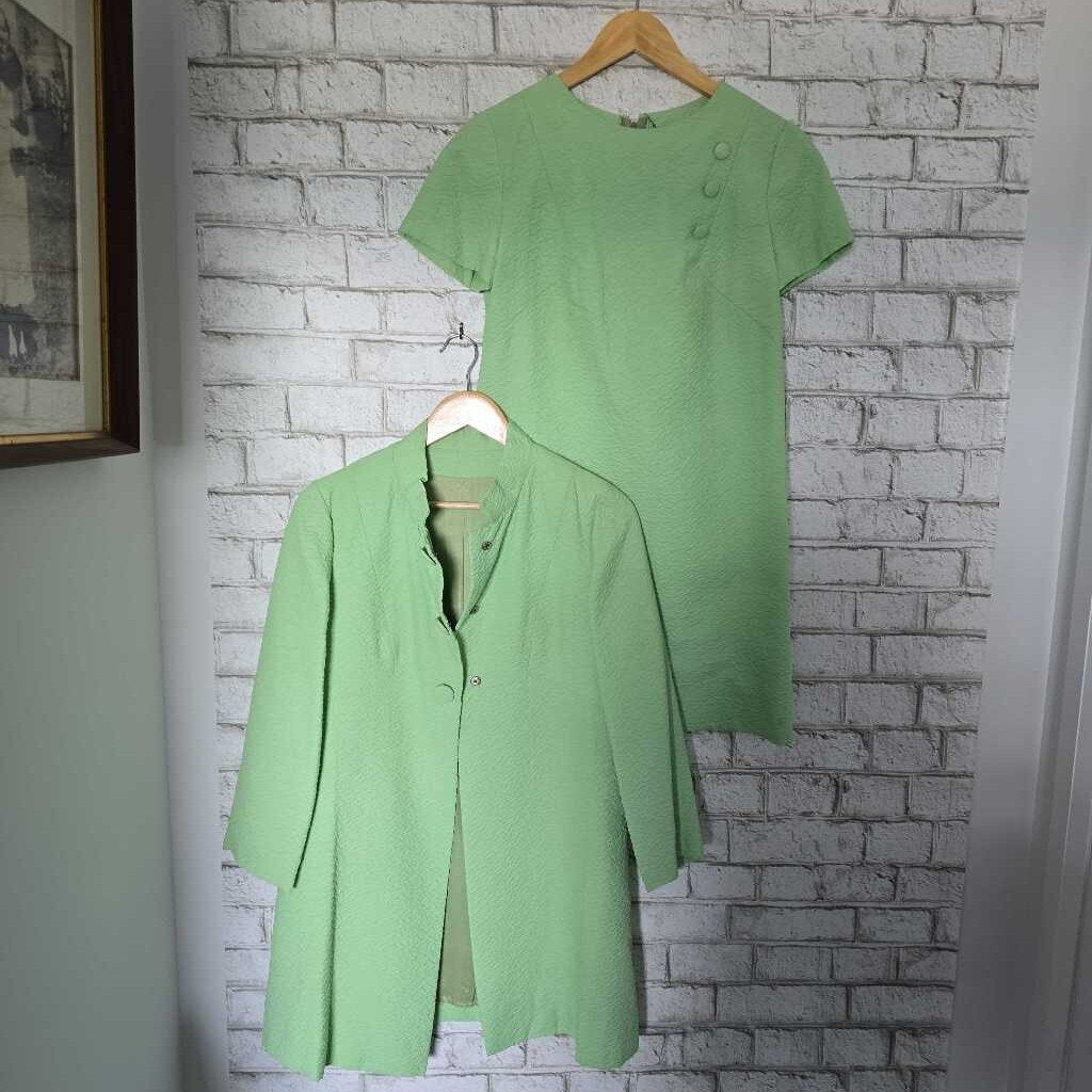 1960s Handmade Mini Dress and Jacket