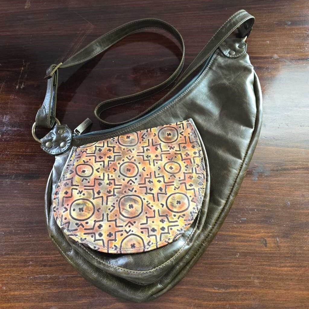 Matteo Mio Edmond Salama Montreal Leather Shoulder Bag