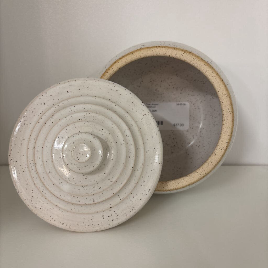 LIDDED JAR