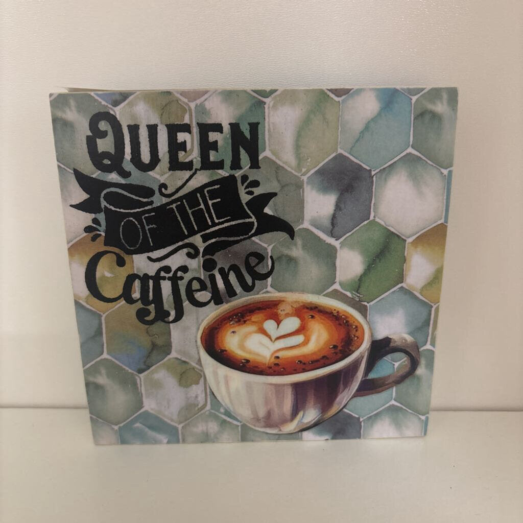 Queen Caffeine Shelf Sitter