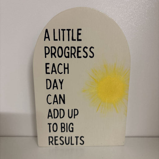6" Progress Shelf Sitter