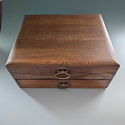 WM A Rogers Box Joint Red Lined Chest
