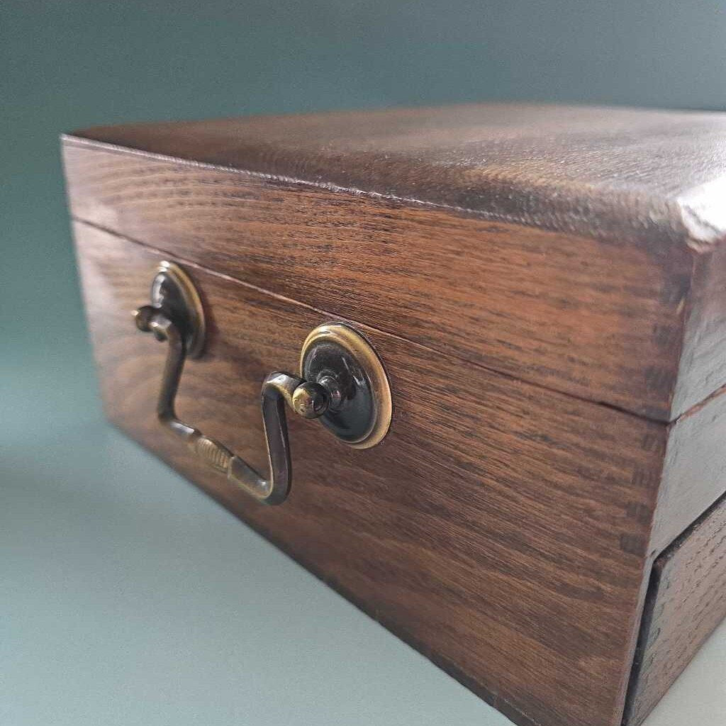 WM A Rogers Box Joint Red Lined Chest