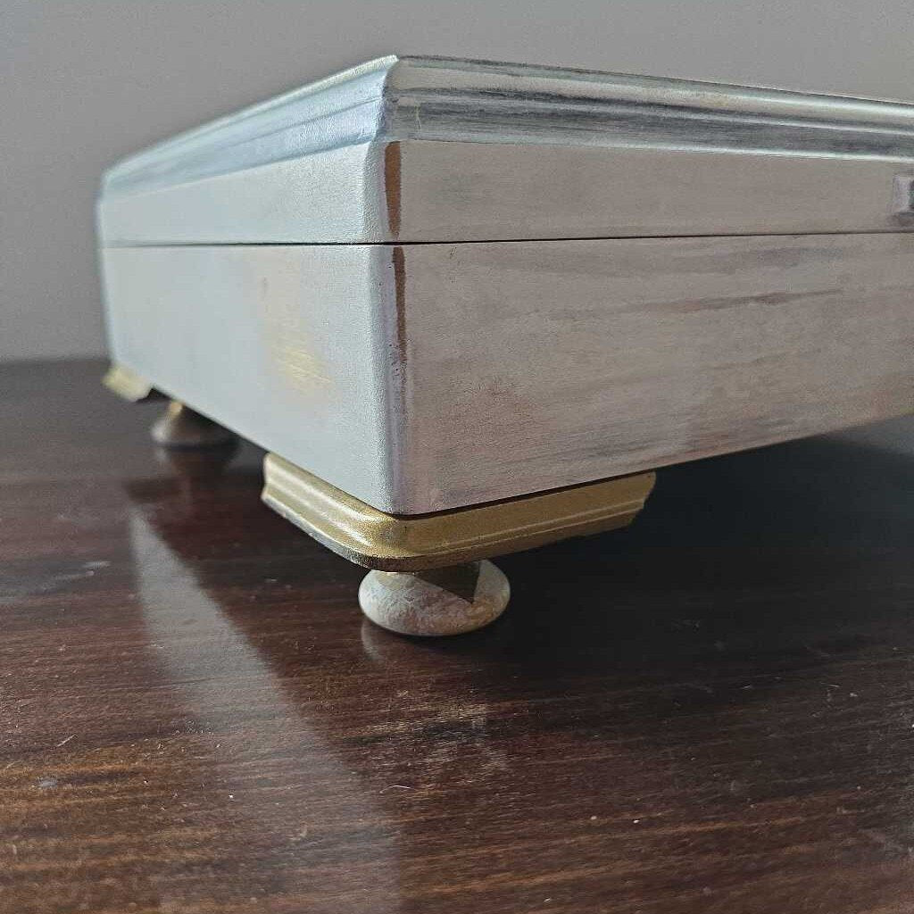 Upcycled Hand Painted Chest