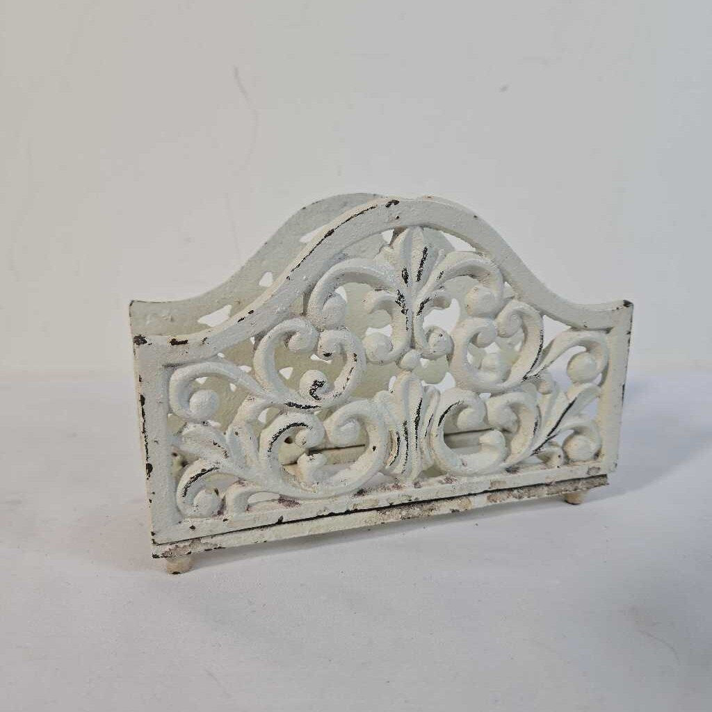 CAST IRON NAPKIN HOLDER