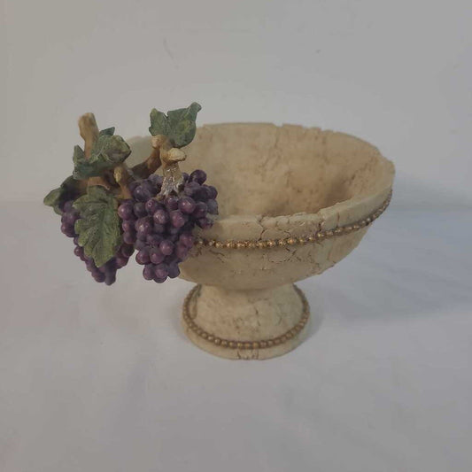 RESIN GRAPE BOWL