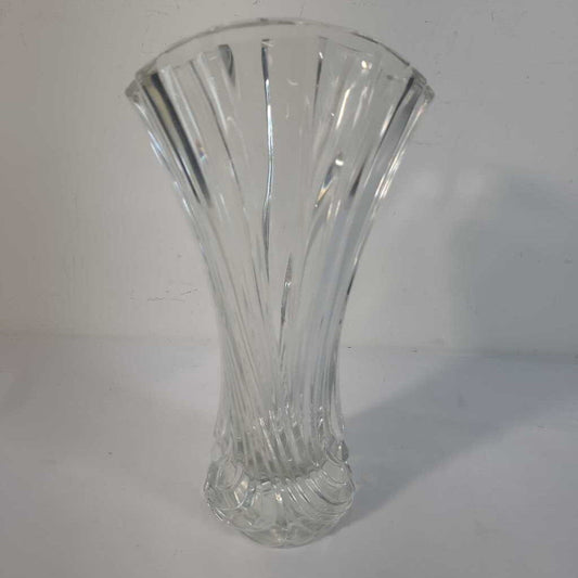 FLARED GLASS VASE