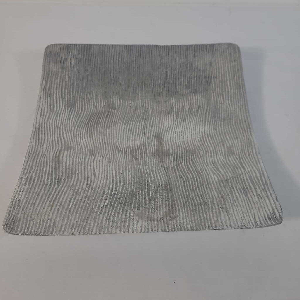 JOSEPH ABBOUD SQUARE SILVER TRAY