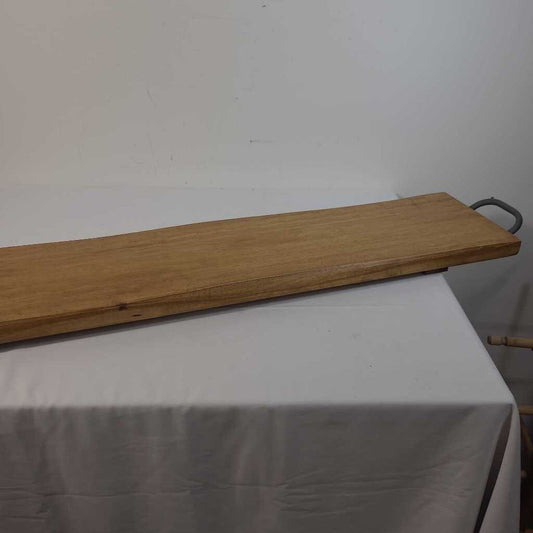 43" WOODEN TRAY W/HANDLES