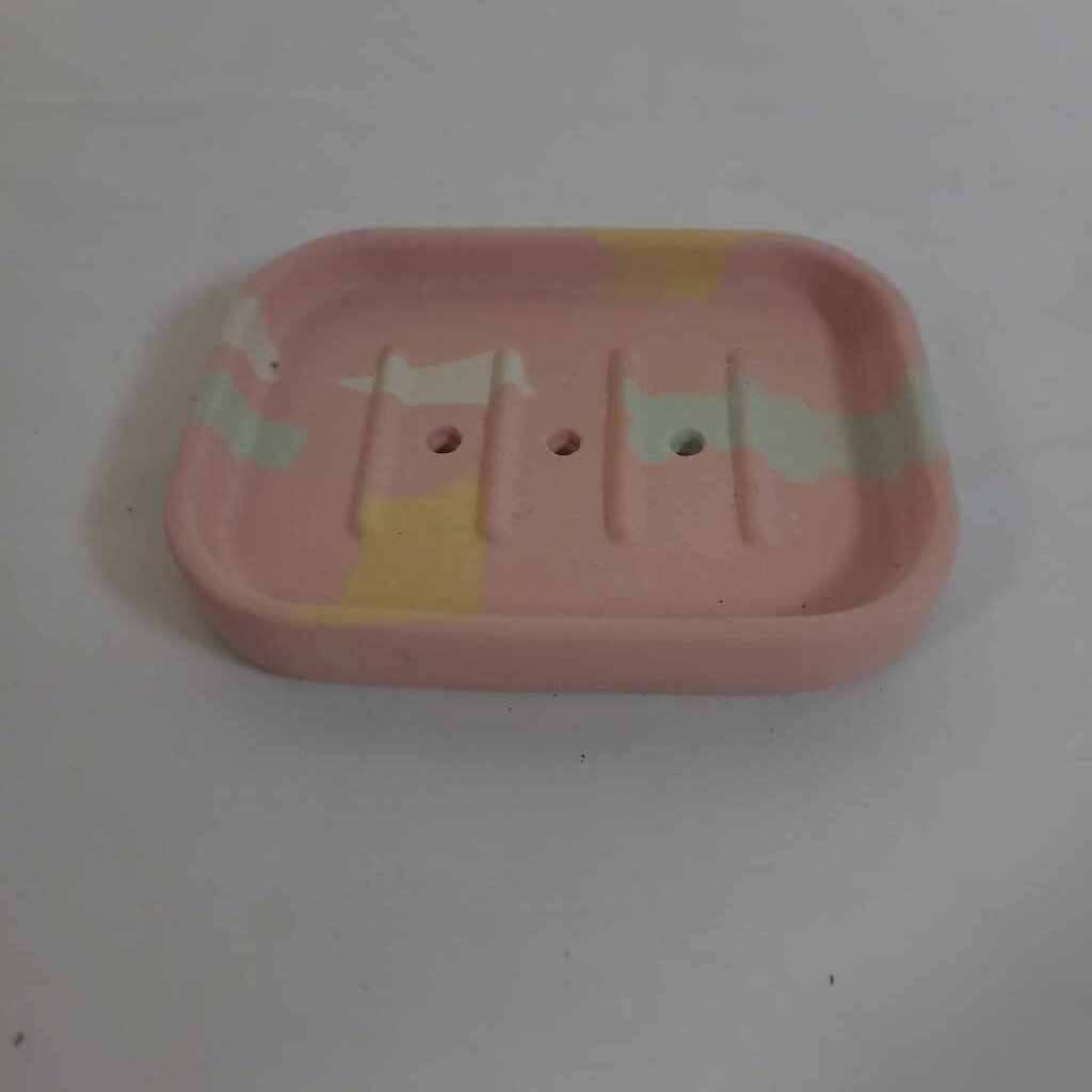 LUSH PINK CONFETTI SOAP DISH