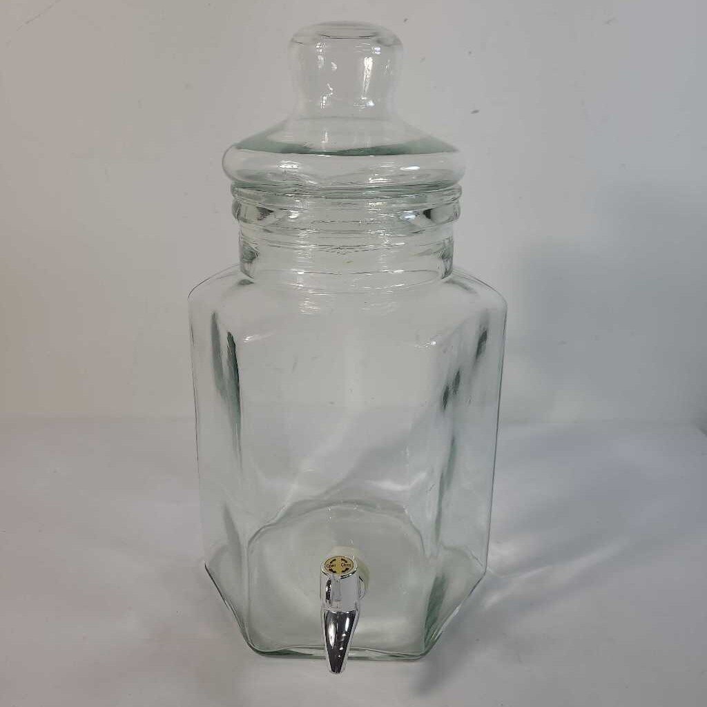 GLASS DRINK DISPENSER