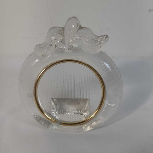 ROUND GLASS PICTURE FRAME