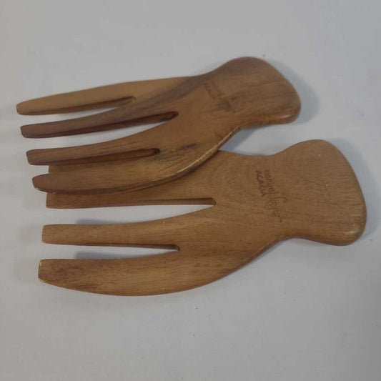 ACADIA WOOD SALAD FORKS