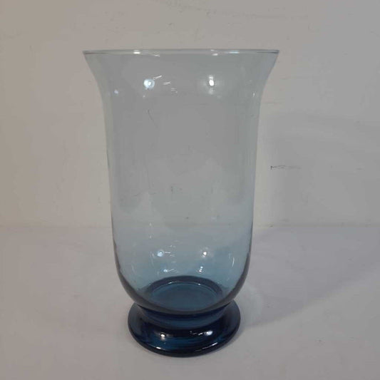 BLUE GLASS VASE