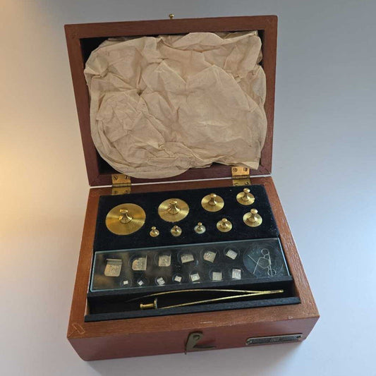 Vintage CENCO Lab Calibration Set Apothecary