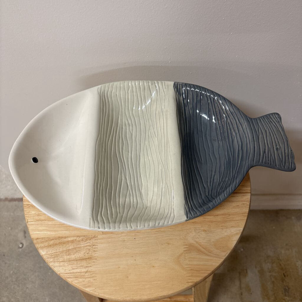 Fish 3 Part Serving Tray