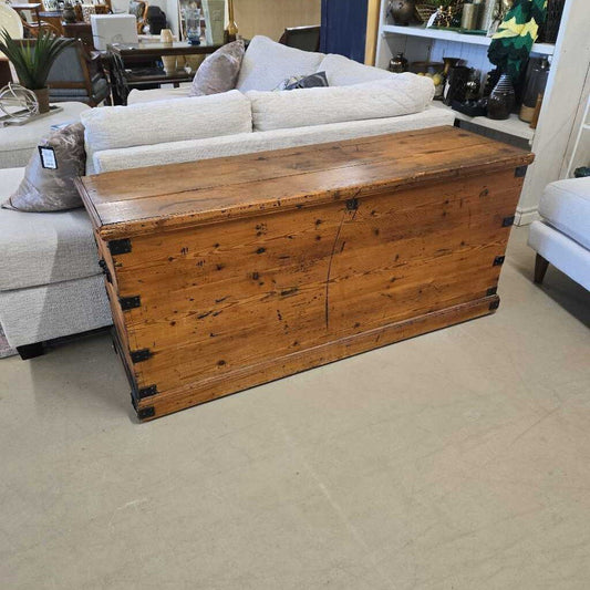 ANTIQUE PINE CHEST