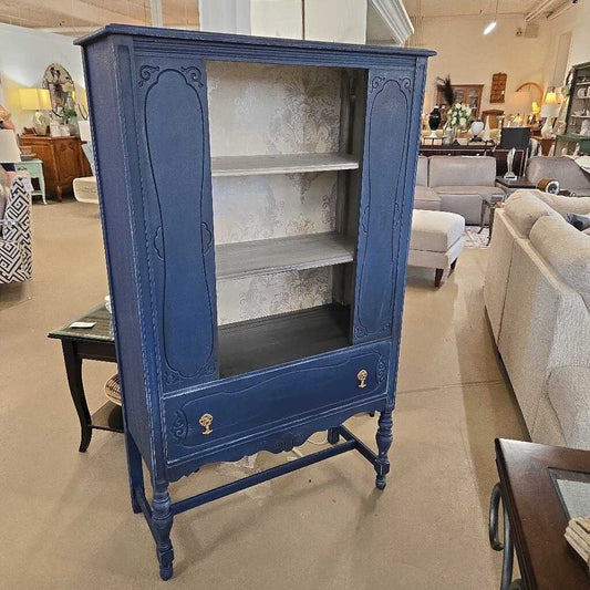 NEWLY REFINISHED BLUE CABINET~ RANI