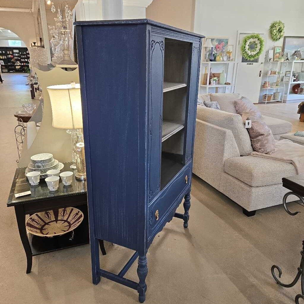 NEWLY REFINISHED BLUE CABINET~ RANI