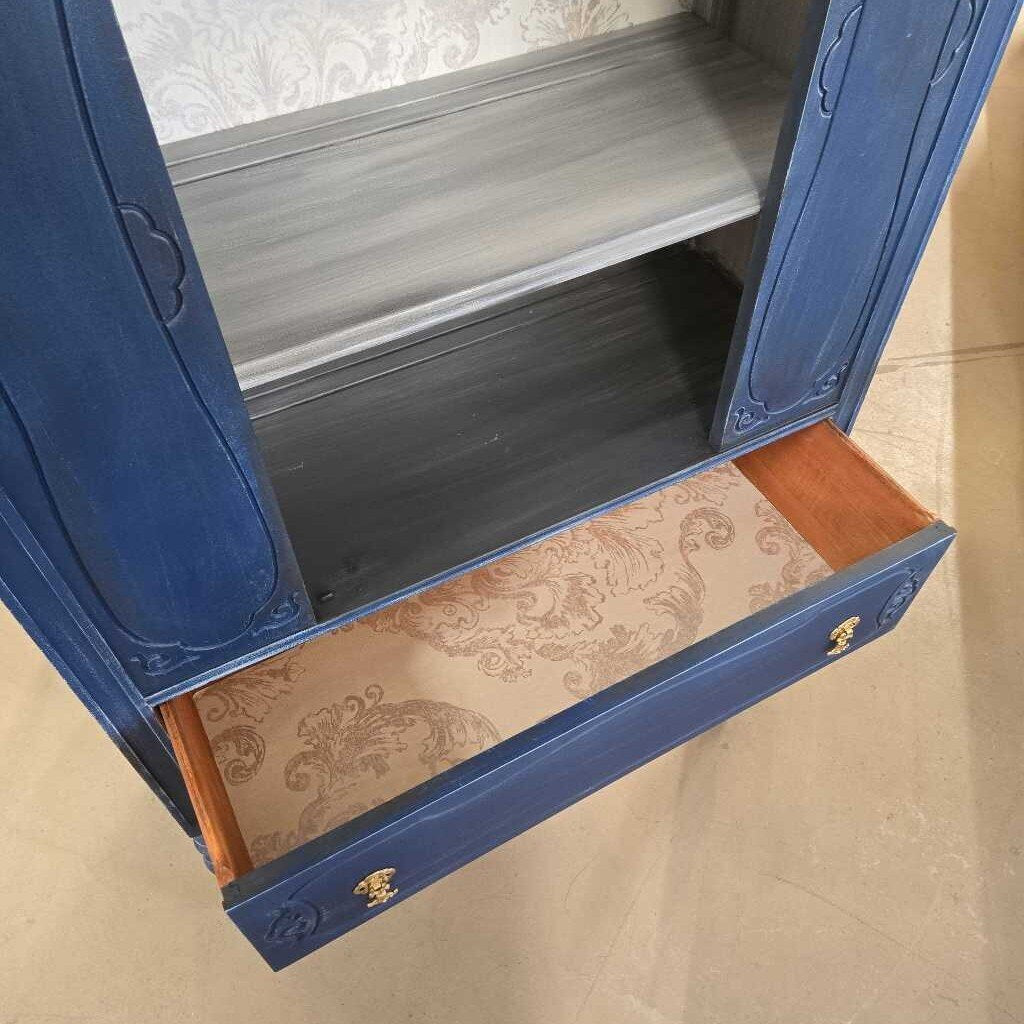 NEWLY REFINISHED BLUE CABINET~ RANI