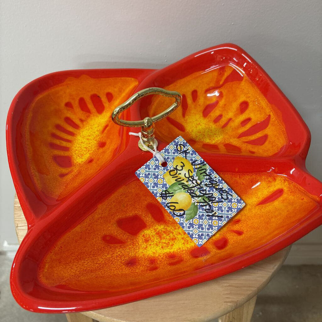 3 SECTIONAL DIVIDED TRAY
