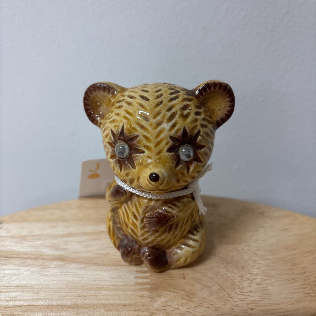 BEAR & MONKEY SALT/PEPPER SHAKERS