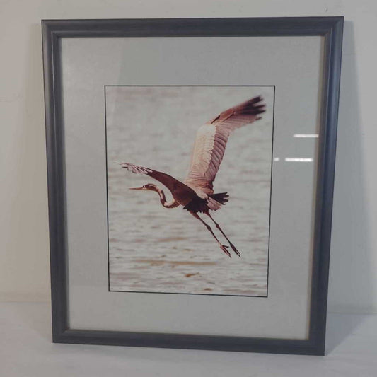 BLUE HERON WALL ART
