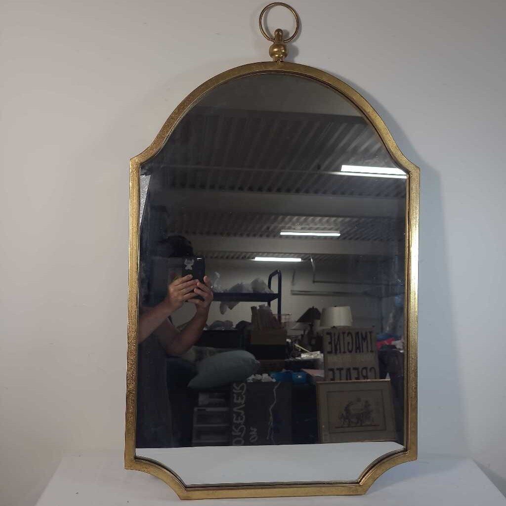 GOLD FRAMED MIRROR