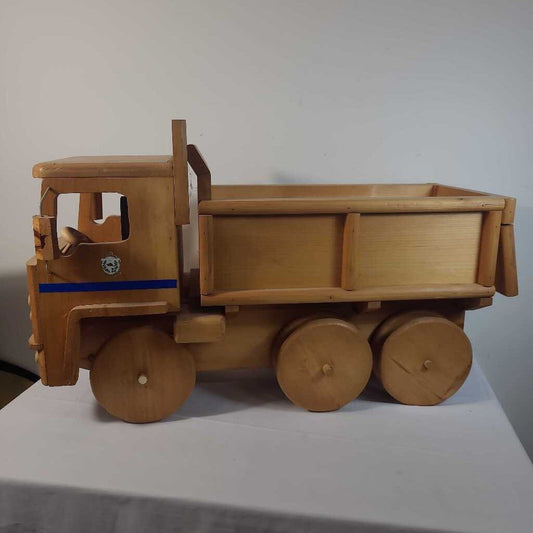 HAND CRAFTED WOOD DUMP TUCK