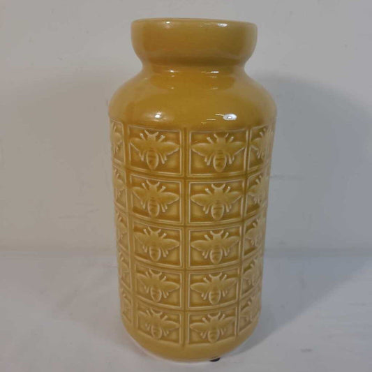 LG YELLOW BEE VASE
