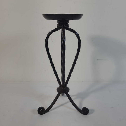 BRONZE METAL CANDLE HOLDER