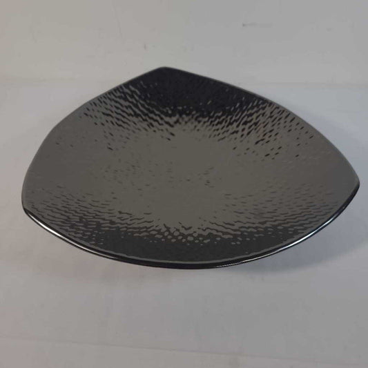 BOWRING SILVER DIMPLED DECORATIVE DISH