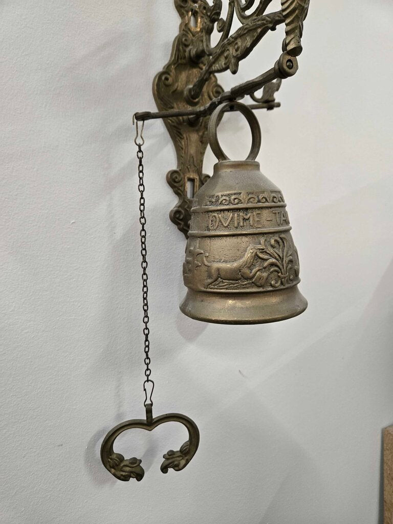 ANTIQUE BRASS MONASTERY BELL