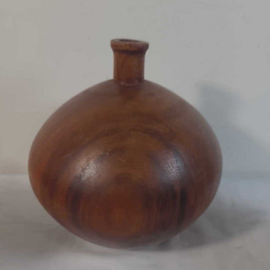 WOODEN BUD VASE