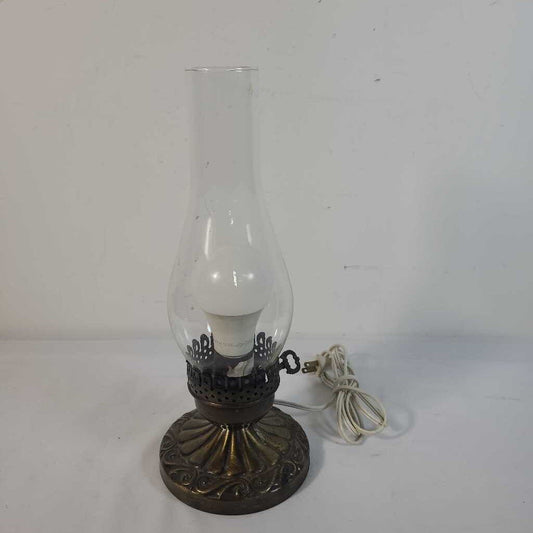 VTG OIL LAMP TABLE LAMP