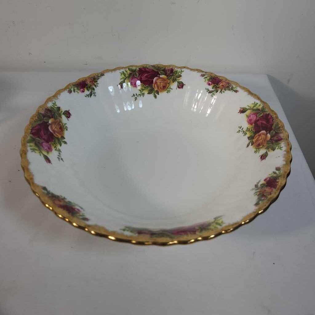 OCR ROUND SERVING BOWL