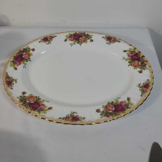 OCR OVAL PLATTER